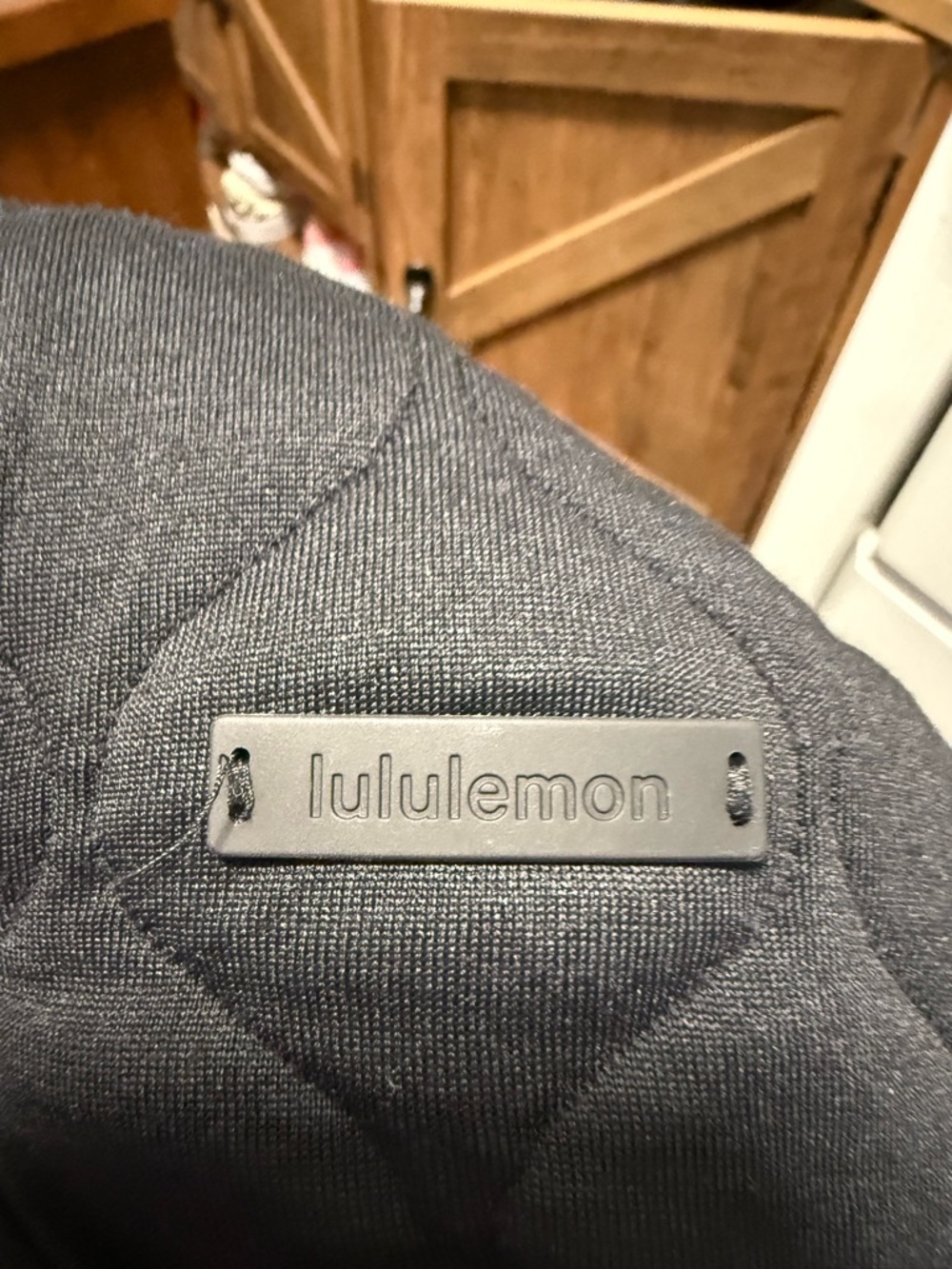 Lululemon Quilted Bomber Jacket Black Size 8 - Picture 5 of 6